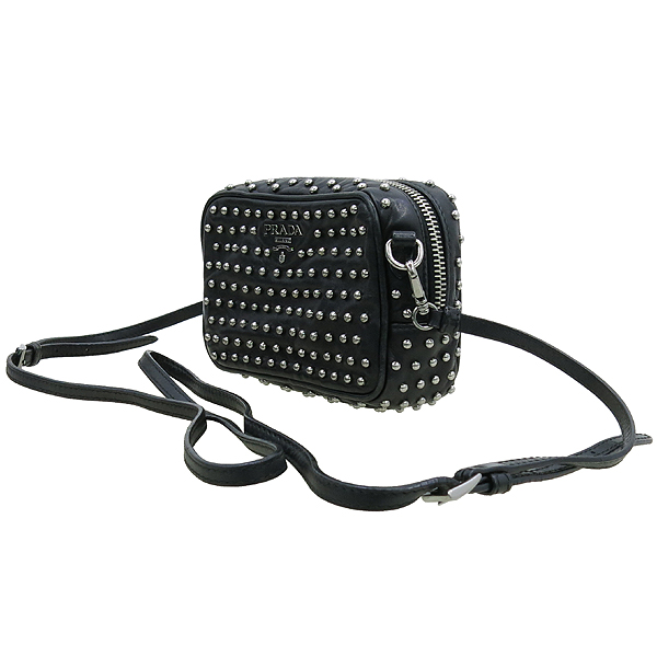 Prada(�����) 1N1674 ���� �ΰ� ��� ���͵� ��� SAFFIANO(���ǾƳ�) ��Ʈ�� �̴� ũ�ν��� [��������] �̹���3 - ���̺��� �߰���ǰ