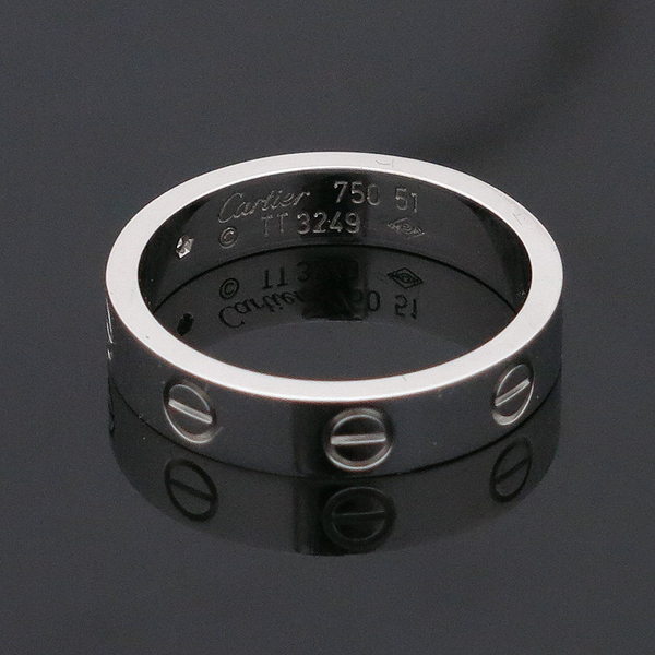 Cartier(��쿡) B4050551 18K ȭ��Ʈ��� �̴� ���긵 1����Ʈ ���̾� ����-11ȣ [��õ��] �̹���6 - ���̺��� �߰���ǰ