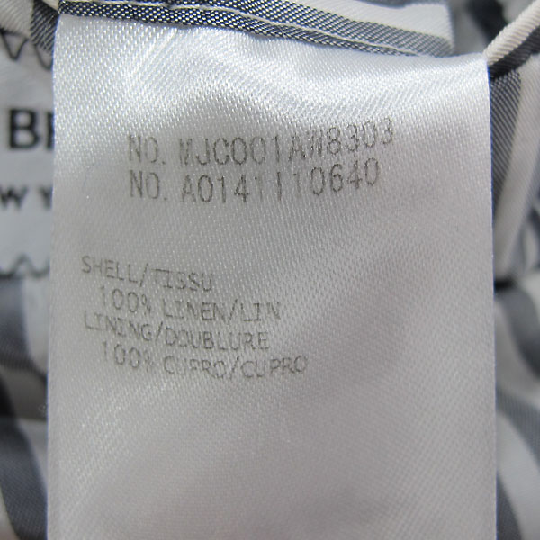 THOM BROWNE(�����) MJC001AW8303 ���� 100% ���� ��ư �������� ������ ���� [���빮��] �̹���4 - ���̺��� �߰���ǰ
