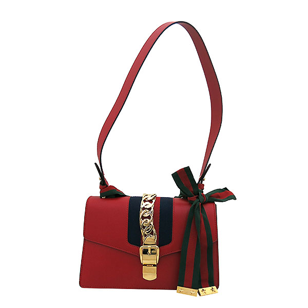 Gucci(����) 421882 Gucci Sylvie �Ǻ� ���� ���� ���� ����� + ���� ��Ʈ�� 2WAY [�λ꼾�Һ���] �̹���2 - ���̺��� �߰���ǰ