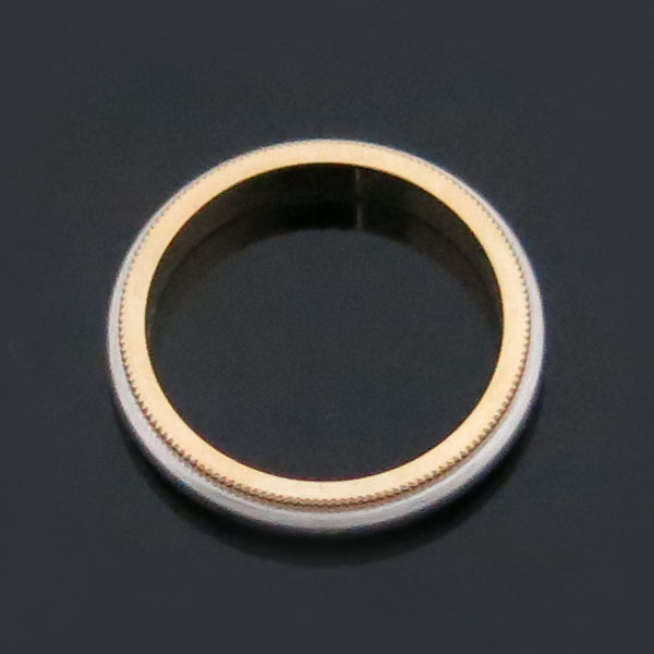 Tiffany(Ƽ�Ĵ�) PT950(�÷�Ƽ��) + 18K ���ο��� �޺� �б׷��� 3MM ���� - 13ȣ [�λ꼾�Һ���] �̹���4 - ���̺��� �߰���ǰ