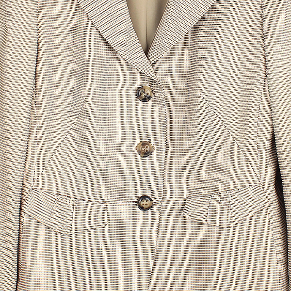 Armani(�Ƹ�����) COLLEZIONI �÷������� ������ üũ���� 3��ư �̱� ���������� [��������] �̹���2 - ���̺��� �߰���ǰ