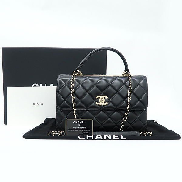 Chanel() A92237  ÷ Ų Ŭ COCO ΰ Ʈ CC Large žڵ 2WAY []