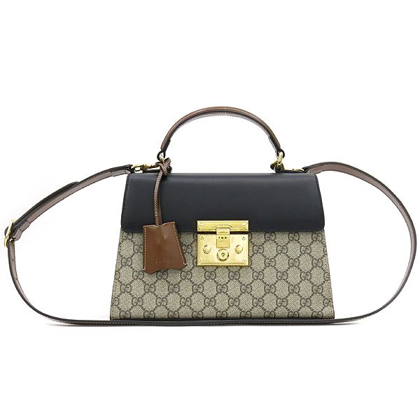 Gucci(����) ‎453188 GG�ΰ� ������ ĵ���� ���� ���� ȥ�� ����Ż Padlock �е�� ���� �ڵ� �÷� ��Ʈ�� + �����Ʈ�� 2WAY [��������] �̹���2 - ���̺��� �߰���ǰ
