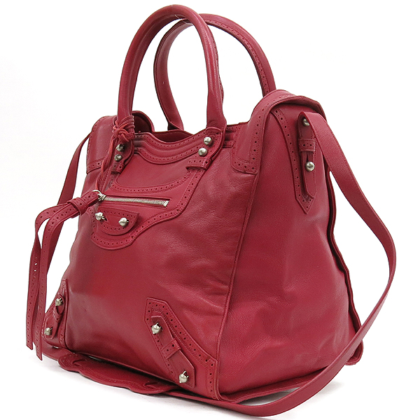 Balenciaga(�߷��þư�) 266434 �����÷� ���� ���� ��Ż ���͵� �Ǿ�� ������ ��Ʈ�� + �����Ʈ�� 2WAY [��������] �̹���3 - ���̺��� �߰���ǰ