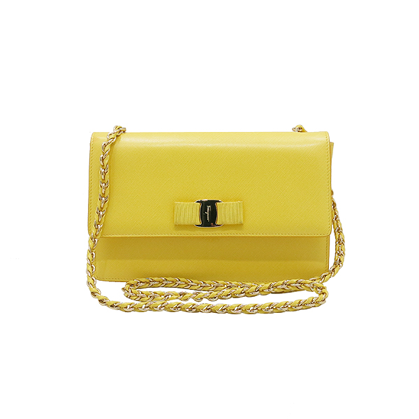 Ferragamo(��󰡸�) 21 E480 ���ο� �÷� ���ǾƳ� ���� �ٶ���� ���� ü�� ũ�ν��� [��õ��] �̹���2 - ���̺��� �߰���ǰ