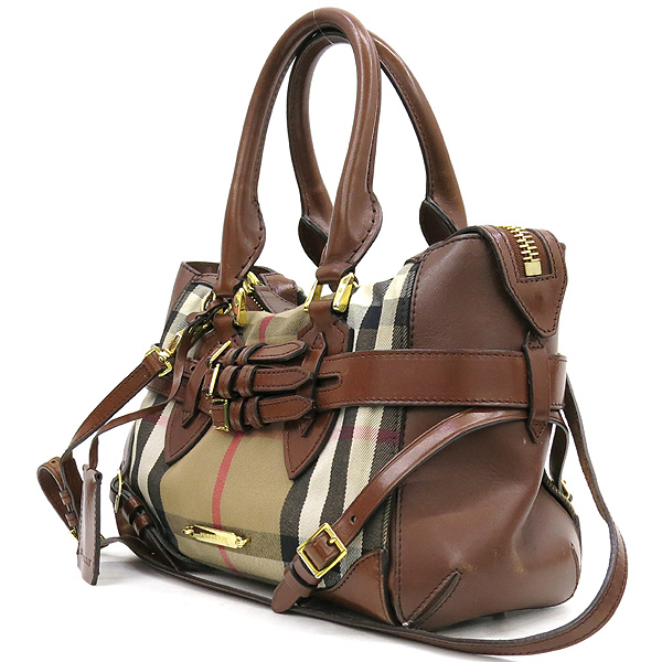 Burberry(������) 38699551 GLADSTONE(�۷��彺��) �Ͽ콺üũ ��ũ���� �÷� ���� Ʈ���� ��Ʈ�� + �����Ʈ�� 2WAY [��������] �̹���2 - ���̺��� �߰���ǰ