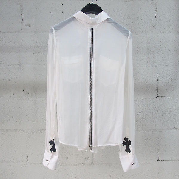 Chrome Hearts(ũ������) ȭ��Ʈ �÷� ��ũ 100% ��Ŭ ���� ����Ų �����ڴ� ũ�ν� ������ ����콺 [���빮��] �̹���3 - ���̺��� �߰���ǰ