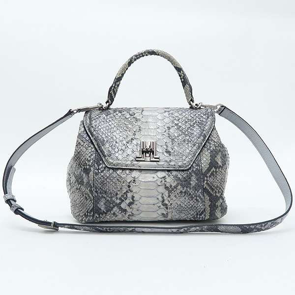 LANVIN(����) COLLECTION �÷��� �׷����÷� PYTHON ������ũ ���� �ñ״�ó ��Ż �ΰ� �� ������ �÷� ��Ʈ�� + �����Ʈ�� 2WAY [��������] �̹���2 - ���̺��� �߰���ǰ