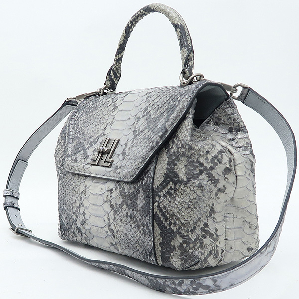 LANVIN(����) COLLECTION �÷��� �׷����÷� PYTHON ������ũ ���� �ñ״�ó ��Ż �ΰ� �� ������ �÷� ��Ʈ�� + �����Ʈ�� 2WAY [��������] �̹���3 - ���̺��� �߰���ǰ