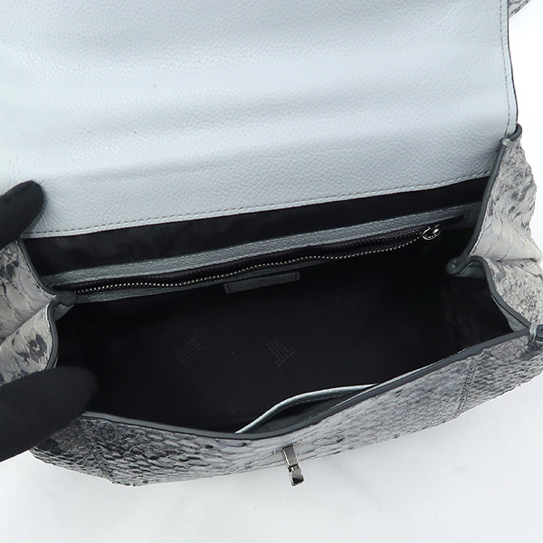 LANVIN(����) COLLECTION �÷��� �׷����÷� PYTHON ������ũ ���� �ñ״�ó ��Ż �ΰ� �� ������ �÷� ��Ʈ�� + �����Ʈ�� 2WAY [��������] �̹���5 - ���̺��� �߰���ǰ