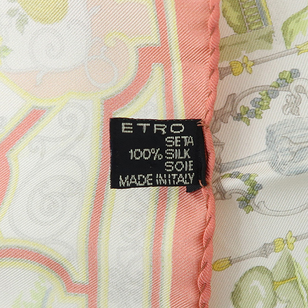 Etro(��Ʈ��) 100% ��ũ �ڶ� ��ī�� [��������] �̹���3 - ���̺��� �߰���ǰ