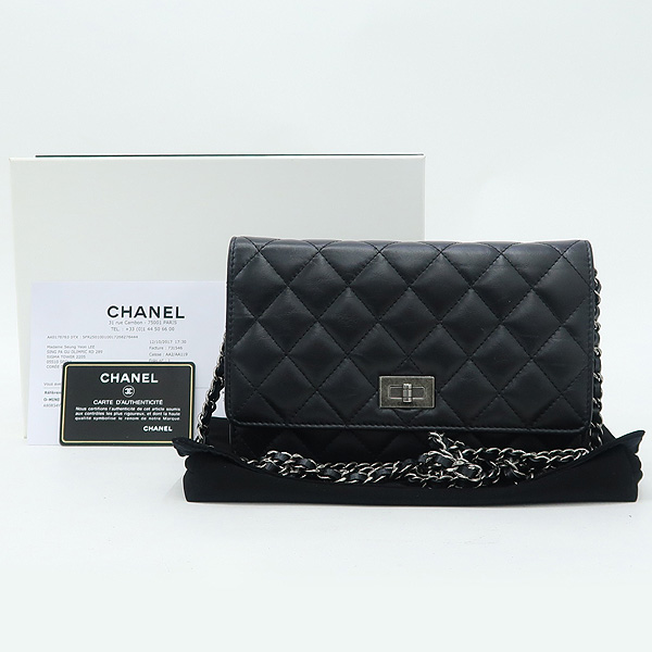 Chanel() A80834Y04150C3906 Ƽ 2.55 WOC ̴ϻ Ŭġ  ü ũν []