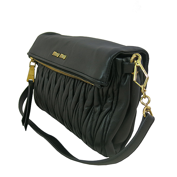 MiuMiu(�̿�̿�) RP0363 ���� �÷� ���� ��Ʋ��� Ŭ��ġ�� + ũ�ν��� [�뱸��������] �̹���3 - ���̺��� �߰���ǰ