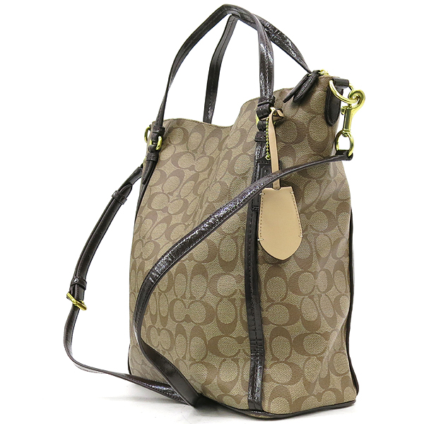 Coach(��ġ) F2460 �ñ״�ó Ʈ���� ���� ��Ʈ�� + �����Ʈ�� 2WAY [��������] �̹���2 - ���̺��� �߰���ǰ