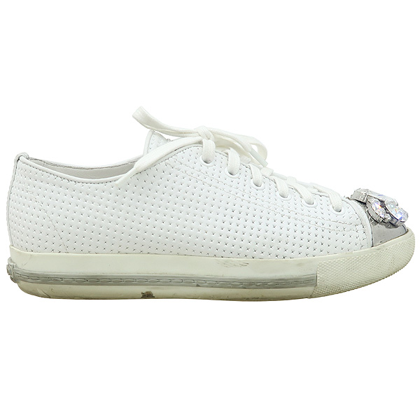 MiuMiu(�̿�̿�) 5E8558 ũ����Ż ��� �޽� ȭ��Ʈ ���� ������ ����Ŀ�� [��������] �̹���4 - ���̺��� �߰���ǰ