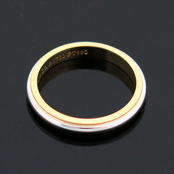 Tiffany(Ƽ�Ĵ�) PT950 �÷�Ƽ�� ��� + 18K ���ο��� �޺� �б׷��� 3mm ���� - 18.5ȣ [�λ꼾�Һ���] �̹���4 - ���̺��� �߰���ǰ