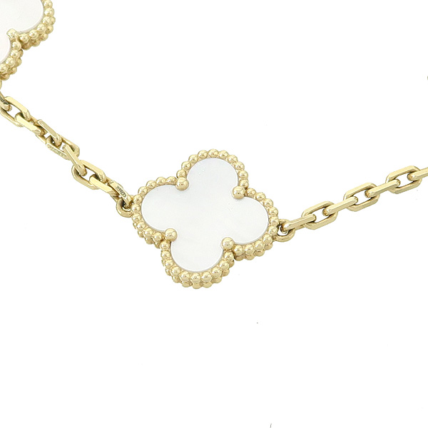 VANCLEEF & ARPELS (��Ŭ���� �� ����) 18K ��� ��Ƽ�� ���Ժ��  5�� ��Ƽ�� �극�̽��� ���� [��������] �̹���3 - ���̺��� �߰���ǰ