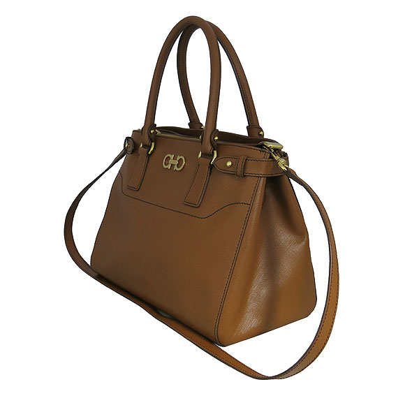 Ferragamo(��󰡸�) 21 D940 ���� �÷� ���ǾƳ� ���� ��ġ�� ��� 2WAY [���빮��] �̹���2 - ���̺��� �߰���ǰ