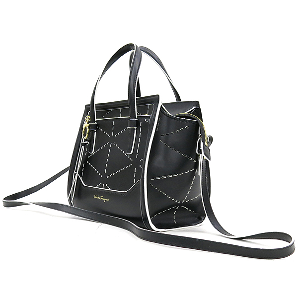 Ferragamo(��󰡸�) 21G 497 �̴ϼ� �ΰ� ���� ������ ���� ���� ��Ʈ�� + ��Ʈ�� 2WAY [��������] �̹���3 - ���̺��� �߰���ǰ