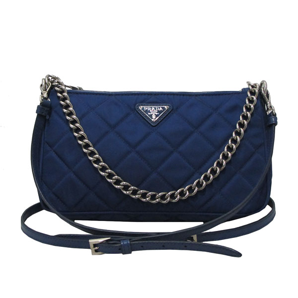 Prada(�����) BT1026 ���� �ﰢ�ΰ� ROYAL(���̺�) �к긯 ü�� ��Ʈ�� �� ũ�ν��� [�뱸��������] �̹���2 - ���̺��� �߰���ǰ