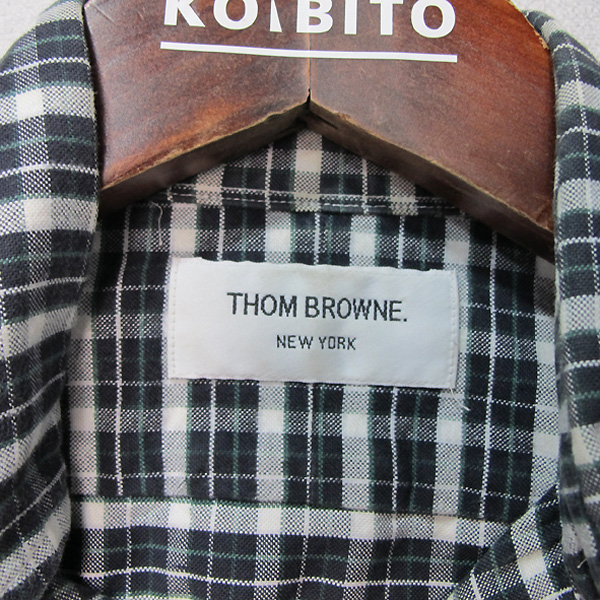 THOM BROWNE(�����) MWL157 �缱 ������ üũ ������ ���� [�뱸�ݿ��纻��] �̹���3 - ���̺��� �߰���ǰ