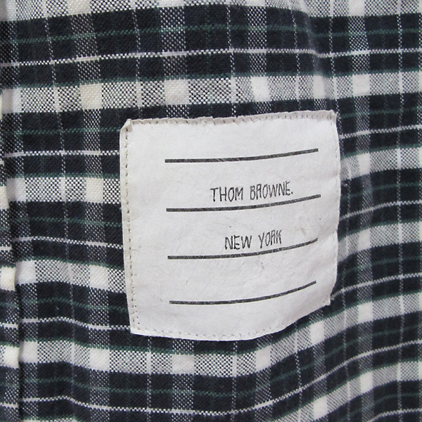 THOM BROWNE(�����) MWL157 �缱 ������ üũ ������ ���� [�뱸�ݿ��纻��] �̹���4 - ���̺��� �߰���ǰ