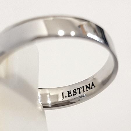 J.ESTINA(���̿���Ƽ��) 14K (585) ȭ��Ʈ��� ���� Ƽ�ƶ� �ΰ� ���� - 16ȣ [����2] �̹���4 - ���̺��� �߰���ǰ