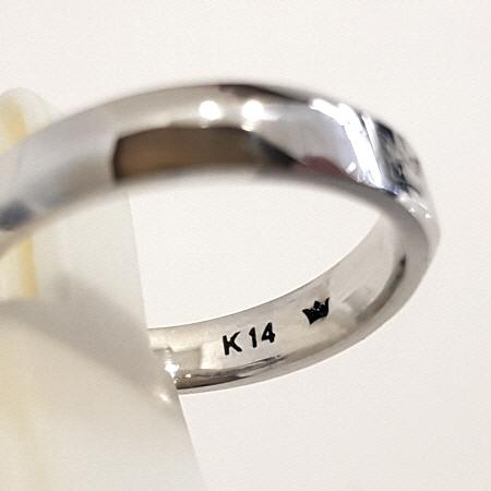 J.ESTINA(���̿���Ƽ��) 14K (585) ȭ��Ʈ��� ���� Ƽ�ƶ� �ΰ� ���� - 16ȣ [����2] �̹���5 - ���̺��� �߰���ǰ