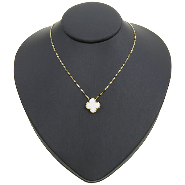 VANCLEEF & ARPELS (�� Ŭ���� �� ����) ARA45900 18K ���ο��� VINTAGE ALHAMBRA ��Ƽ�� ���Ժ�� ȭ��Ʈ ���� �� �÷� ü�� ����� [��������] �̹���2 - ���̺��� �߰���ǰ