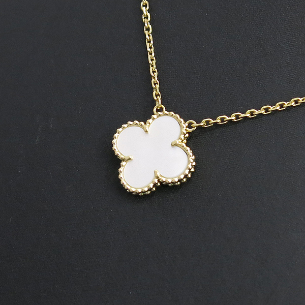 VANCLEEF & ARPELS (�� Ŭ���� �� ����) ARA45900 18K ���ο��� VINTAGE ALHAMBRA ��Ƽ�� ���Ժ�� ȭ��Ʈ ���� �� �÷� ü�� ����� [��������] �̹���3 - ���̺��� �߰���ǰ