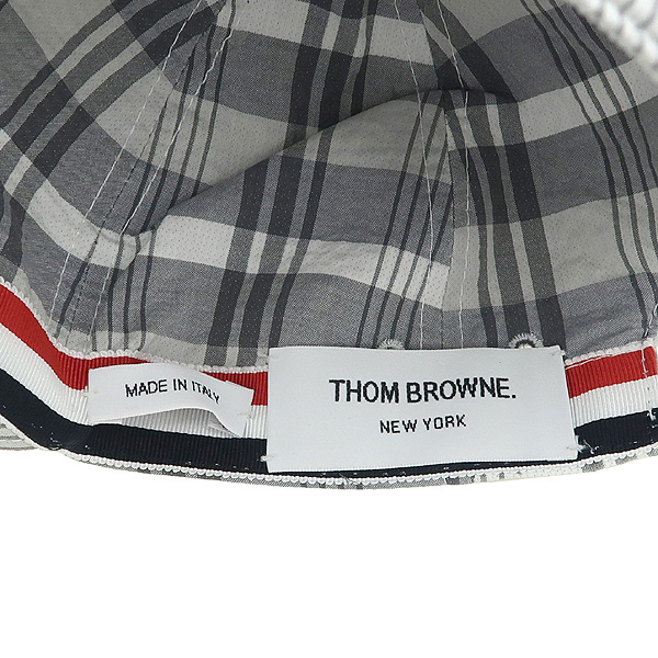 THOM BROWNE(�����) üũ ���� �к긯 ĸ ���� [��������] �̹���4 - ���̺��� �߰���ǰ