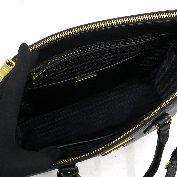 Prada(�����) 1BA274 SAFFIANO LUX NERO ���ǾƳ� ���� ���� ����ΰ� ��Ʈ�� + �����Ʈ�� [��������] �̹���5 - ���̺��� �߰���ǰ