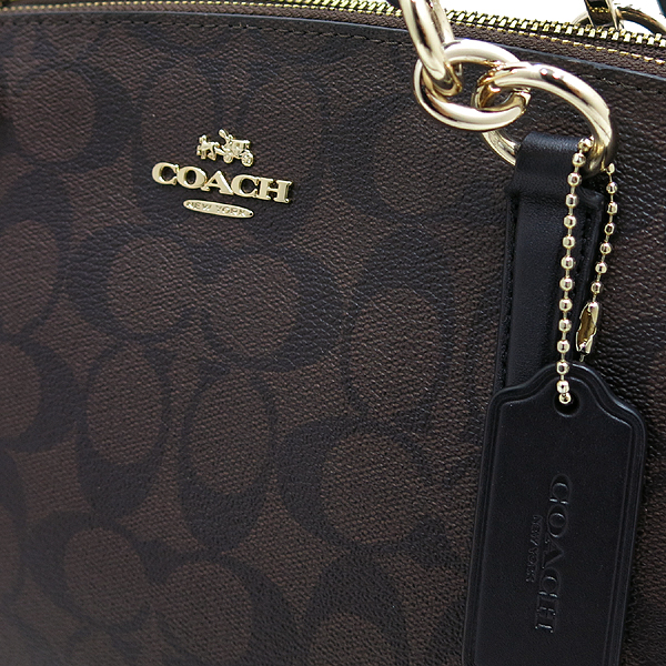 Coach(��ġ) F58291 �ñ״�ó ��ũ���� PVC ũ����Ƽ ĳ���� ��Ʈ�� + �����Ʈ�� 2WAY [��õ��] �̹���3 - ���̺��� �߰���ǰ