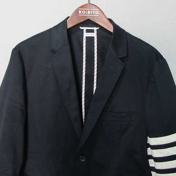 THOM BROWNE(�����) MJU490A �� 100% ���̺� �÷� �缱 ���� ������ ���� [�뱸�ݿ��纻��] �̹���2 - ���̺��� �߰���ǰ