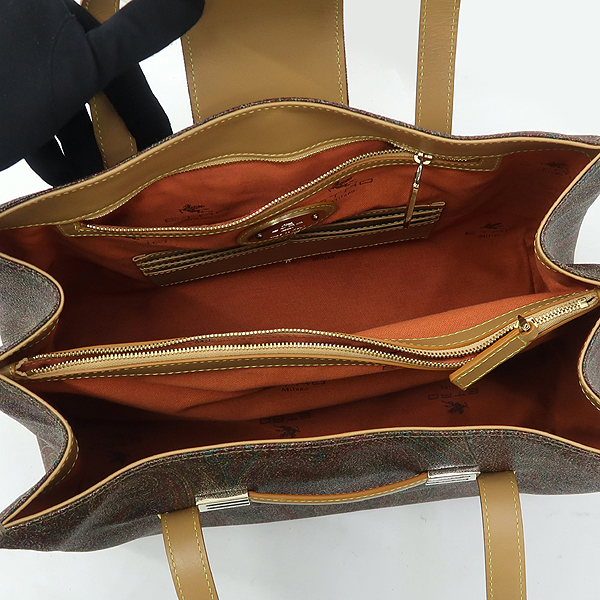 Etro(��Ʈ��) 1G099 ������ PVC ���� Ʈ���� ȥ�� ����Ż E �ΰ� ������ ��Ʈ�� [��������] �̹���5 - ���̺��� �߰���ǰ