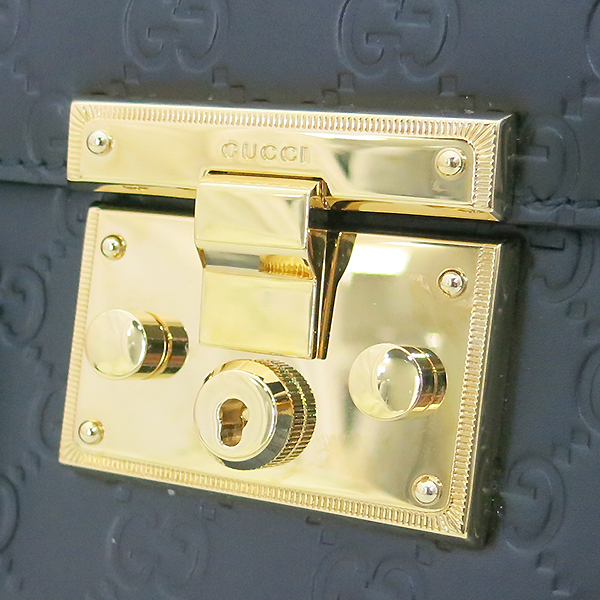 Gucci(����) 453188 GG�ΰ� �ø� ���� ���� �ñ״�ó ž�ڵ� ����Ż Padlock(�е��) S������ �÷� ��Ʈ�� + �����Ʈ�� 2WAY [�λ꼾�Һ���] �̹���6 - ���̺��� �߰���ǰ