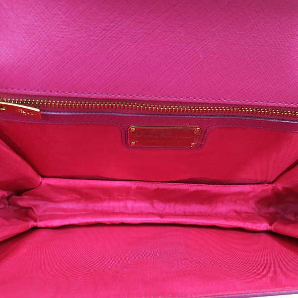 Ferragamo(��󰡸�) 21 D855 ��ũ ���� GINNY ���� ���� �ٶ� ������� ü�� ũ�ν��� [��õ��] �̹���6 - ���̺��� �߰���ǰ