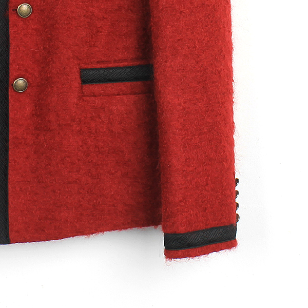 SAINT LAURENT PARIS(���ζ��ĸ�) 531609 SMOCKE ���� MOHAIR ȥ�� OFFICER ������ ���� [��������] �̹���2 - ���̺��� �߰���ǰ