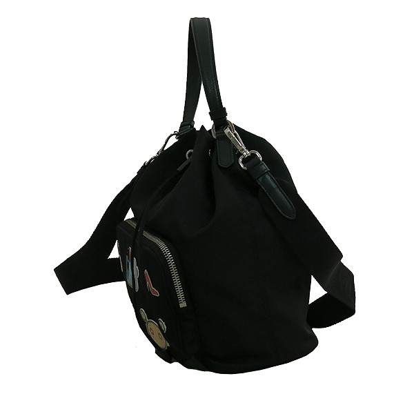 Prada(�����) 1BH097 ���� �к긯 ĳ���� ��� �ﰢ ���� �ΰ� ��� ��Ŷ ����� 2WAY [�뱸��������] �̹���3 - ���̺��� �߰���ǰ