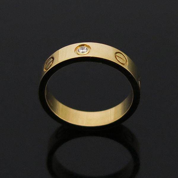 Cartier(��쿡) B4056149 18K ���ο� ��� �̴� ���긵 1����Ʈ ���̾� ���� - 9ȣ [���빮��] �̹���2 - ���̺��� �߰���ǰ