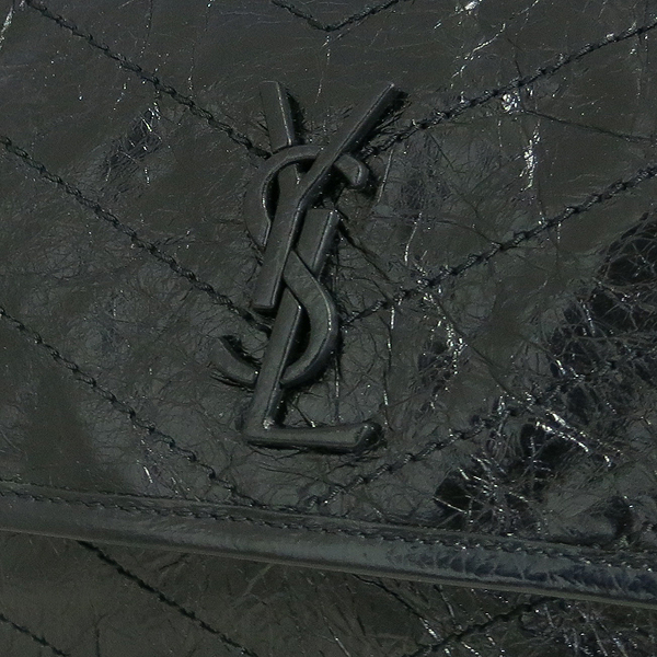 SAINTLAURENT PARIS(���ζ��ĸ�) 533037 ��Ƽ�� ���� ���� YSL �ΰ� ���̺� ��Ű ü�� ����� [���빮��] �̹���4 - ���̺��� �߰���ǰ