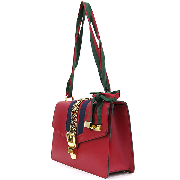 Gucci(����) 421882 Gucci Sylvie �Ǻ� ���� ���� ���� ����� + ���� ��Ʈ�� 2WAY [��������] �̹���3 - ���̺��� �߰���ǰ