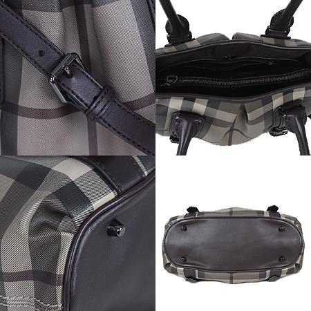 Burberry(������) ���̸��� �׷��� Ŭ���� üũ PVC ����� 2WAY[[���ֻ���] �̹���5 - ���̺��� �߰���ǰ