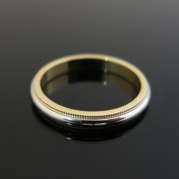 Tiffany(Ƽ�Ĵ�) PT950(�÷�Ƽ��) + 18K ���ο��� �޺� �б׷��� 3MM ���� - 22.5ȣ [�뱸��������] �̹���3 - ���̺��� �߰���ǰ