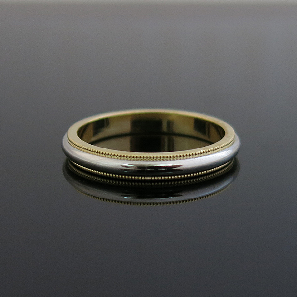 Tiffany(Ƽ�Ĵ�) PT950(�÷�Ƽ��) + 18K ���ο��� �޺� �б׷��� 3MM ���� - 22.5ȣ [�뱸��������] �̹���4 - ���̺��� �߰���ǰ