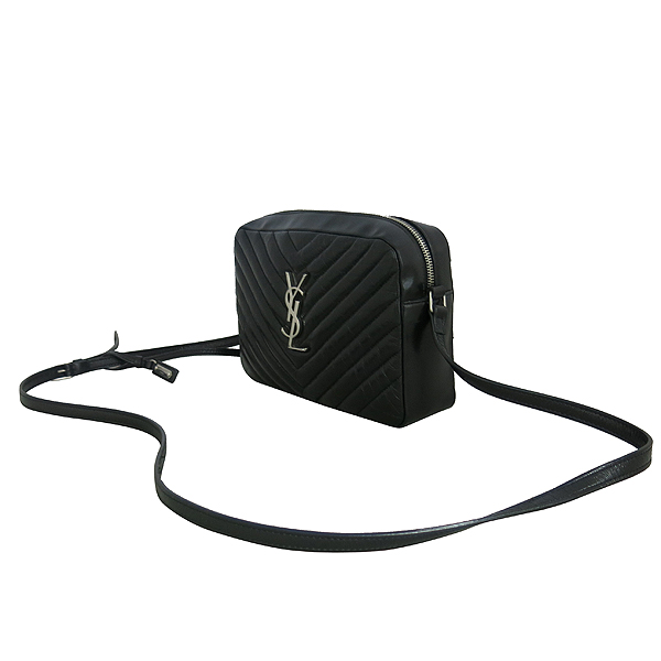 SAINTLAURENT PARIS(���ζ� �ĸ�) 468537 ���� �ΰ� �׽� �ø��Ǿ� ũ�ν��� [���빮��] �̹���3 - ���̺��� �߰���ǰ