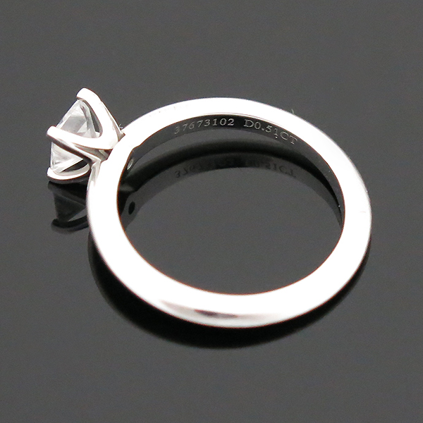 Tiffany(Ƽ�Ĵ�) PT950(�÷�Ƽ��) 0.51CT(ĳ��) E�÷� VS1 ���� ���� - 10.5ȣ �̹���5 - ���̺��� �߰���ǰ