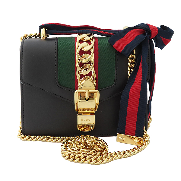 Gucci(����) 431666 �����÷� ���� Sylvie �Ǻ� �̴� ��� ü�� ��� ũ�ν��� + ������Ʈ�� 2WAY [�����] �̹���2 - ���̺��� �߰���ǰ