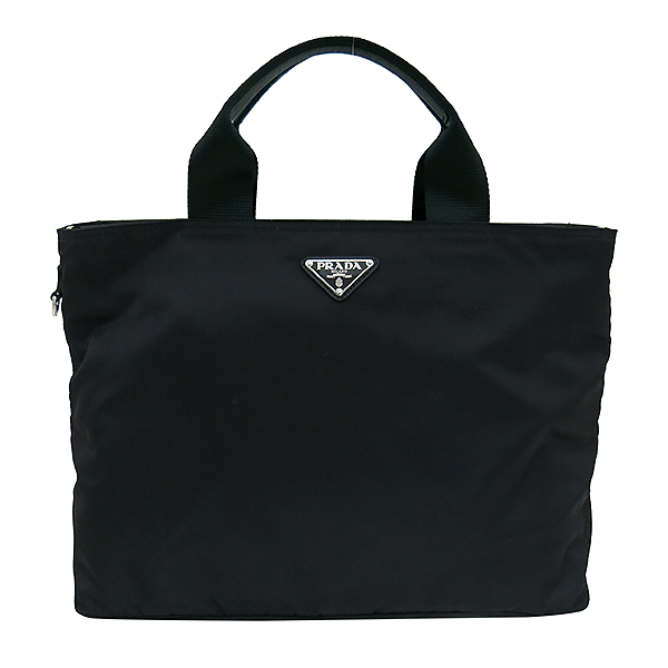 Prada(�����) 1BG867 VELA NERO ���ڳ� �к긯 ���� �ﰢ�ΰ� ��Ʈ�� + �����Ʈ�� 2WAY [�λ꼾�Һ���] �̹���2 - ���̺��� �߰���ǰ